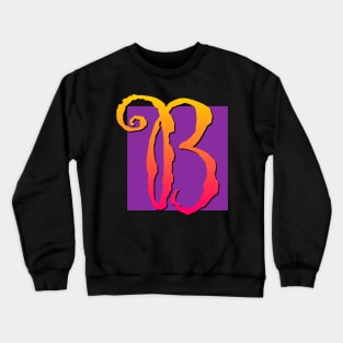 Letter B Crewneck Sweatshirt